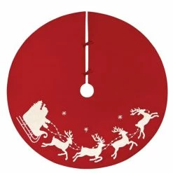 Deals 🎁 C&F Home Santa Sleigh Tree 👗 Skirt 🤩