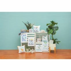 Cheapest ⌛ C&F Home 10" X 10" Carpe Beachem Embroidered Throw Pillow 🔥 -Deals C&F Home Store unnamed file 262