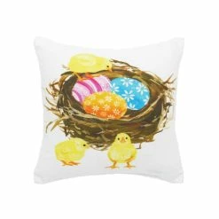 Hot Sale ❤️ C&F Home 8" X 8" Chicks & Nest Spring Printed Throw Pillow ❤️