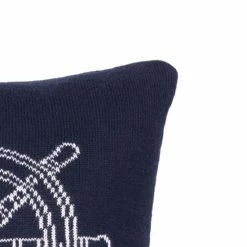 Outlet 👏 C&F Home 10" X 10" Ship Wheel Knitted Throw Pillow 👏 -Deals C&F Home Store unnamed file 303