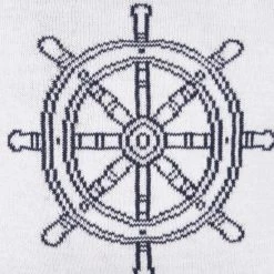 Outlet 👏 C&F Home 10" X 10" Ship Wheel Knitted Throw Pillow 👏 -Deals C&F Home Store unnamed file 304