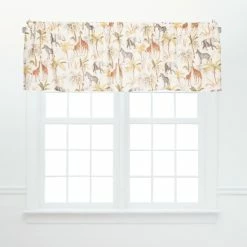 Brand new ⌛ C&F Home Nico Safari Multicolored Valance - Set Of 2 👏