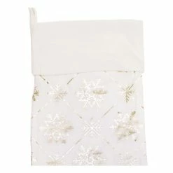 Buy 👏 C&F Home Gold Foil Snowflake Stocking 🧨 -Deals C&F Home Store unnamed file 332