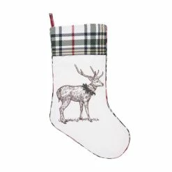 Cheap ❤️ C&F Home Holly Deer Stocking 🧨