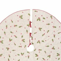 Budget 🎉 C&F Home Holly Embroidered 🎅 Christmas Tree 👗 Skirt 😉 -Deals C&F Home Store unnamed file 350