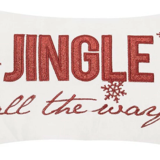 Outlet 𧨠C&F Home Jingle All The Way Petite 8" X 12" Throw Pillow 𧨠3 Outlet 𧨠C&F Home Jingle All The Way Petite 8" X 12" Throw Pillow 𧨠- Image 3