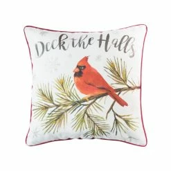 Flash Sale 🔥 C&F Home Deck The Halls Cardinal 18" X 18" Throw Pillow 👍