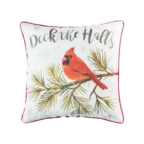 Flash Sale π₯ C&F Home Deck The Halls Cardinal 18" X 18" Throw Pillow π 1 Flash Sale π₯ C&F Home Deck The Halls Cardinal 18" X 18" Throw Pillow π