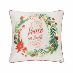 Cheapest 🌟 C&F Home Peace On Earth Led 18" X 18" Throw Pillow 👍