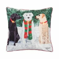 Best reviews of 😍 C&F Home Snow Labs Led 18" X 18" Throw Pillow 🤩