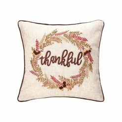 Deals ✔️ C&F Home Thankful Harvest Wreath Pillow ⭐