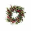 New 🎁 C&F Home Opulent Berry Pinecone Wreath 😀