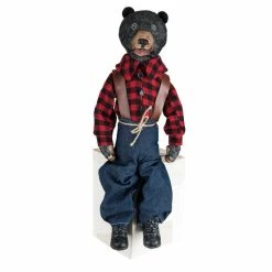 Hot Sale 😀 C&F Home Gallerie II Bear Woodland Doll Figurine 😉