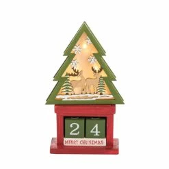 New ⌛ C&F Home Gallerie II LED Tree Calendar Blocks 🛒