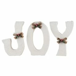 Coupon 🎉 C&F Home Gallerie II Winter White Joy Letters Set Of 3 👏