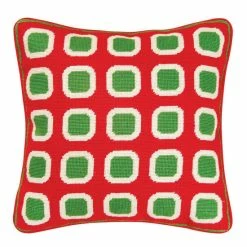 New ✨ C&F Home 🎅 Christmas Block Pillow ⭐