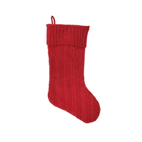Brand new β C&F Home Red Knit Stocking π 1 Brand new β C&F Home Red Knit Stocking π