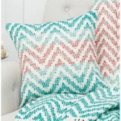 Budget 🤩 C&F Home Home Chevron Pillow Blue Blue ❤️ -Deals C&F Home Store unnamed file 539