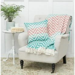 Coupon ❤️ C&F Home Chevron Throw Blue Blue 😍 -Deals C&F Home Store unnamed file 546