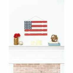 Best Sale ✨ C&F Home Wooden Flag Wall Décor 😉 -Deals C&F Home Store unnamed file 565