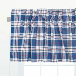 Wholesale ⌛ C&F Home Parker Blue & Red Valance 2-Pack 🔥 -Deals C&F Home Store unnamed file 581
