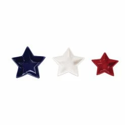 Outlet 😍 C&F Home Patriotic Star Dish Set Of 3 ✨