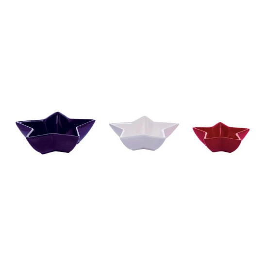 Outlet π C&F Home Patriotic Star Dish Set Of 3 β¨ 3 Outlet π C&F Home Patriotic Star Dish Set Of 3 β¨ - Image 3