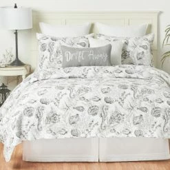 Wholesale 🤩 C&F Home Fenwick Isle Full/Queen Quilt Set Gray Gray 🧨