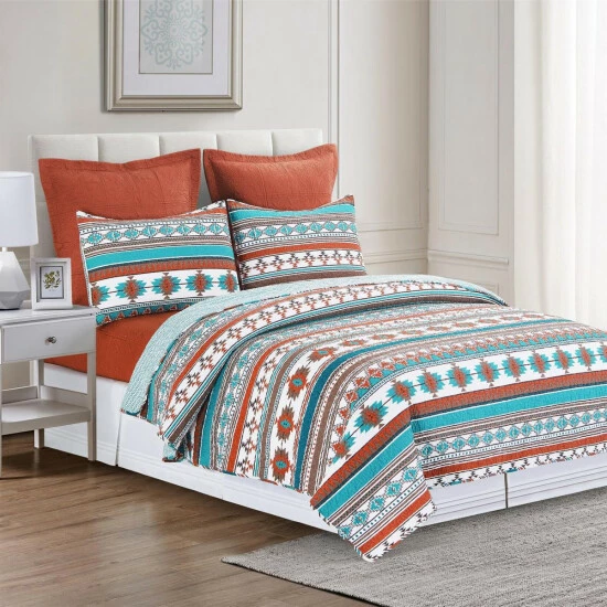 Cheap π― C&F Home Aqua Valley Quilt Set π 1 Cheap π― C&F Home Aqua Valley Quilt Set π