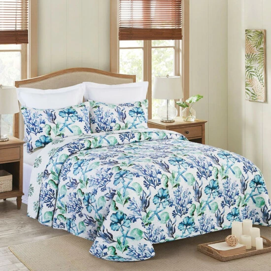 Best reviews of βοΈ C&F Home Bluewater Bay Twin Bedspread 𧨠1 Best reviews of βοΈ C&F Home Bluewater Bay Twin Bedspread π§¨