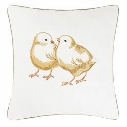 New ✨ C&F Home Chicks Embroidered Pillow 🔔