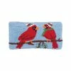 Promo ⭐ C&F Home Winter Cardinal Hooked Pillow 👍